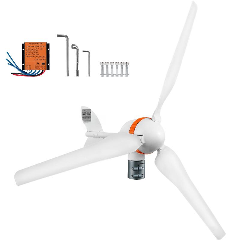 400 W-os Háromfázisú Szélturbina – 12 V AC, MPPT vezérléssel,