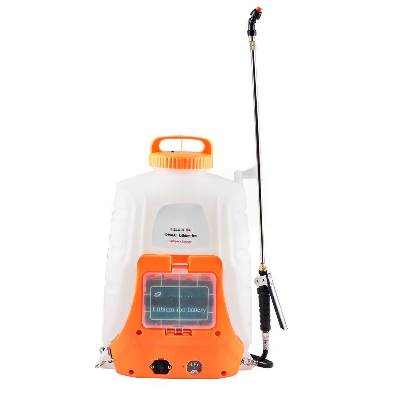 Akkumulátoros háti permetező – 12V 8Ah – 15l
