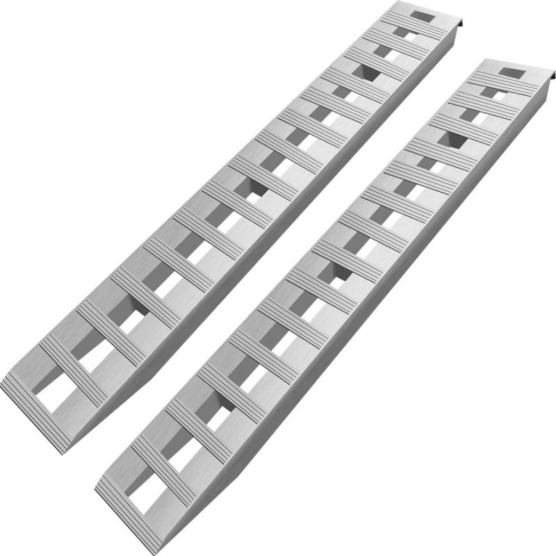 Alumínium rakodórámpa 213 × 35 cm teherbírás 2722 kg