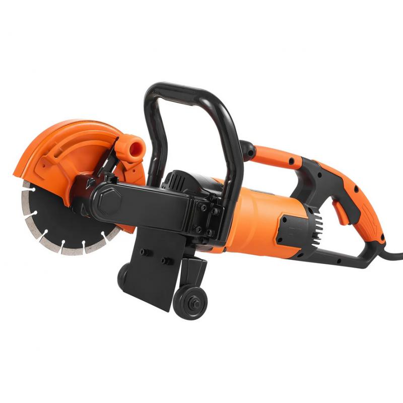 Betonvágó 180 mm-es tárcsával – 2000 W, 5400 ford./perc, 63 mm vágásmélység, 110 V