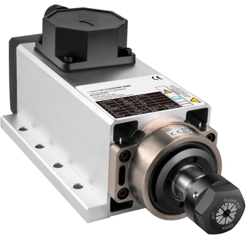 CNC Léghűtéses Orsómotor ER20 Befogóval – 2,2 kW, 24000 RPM,