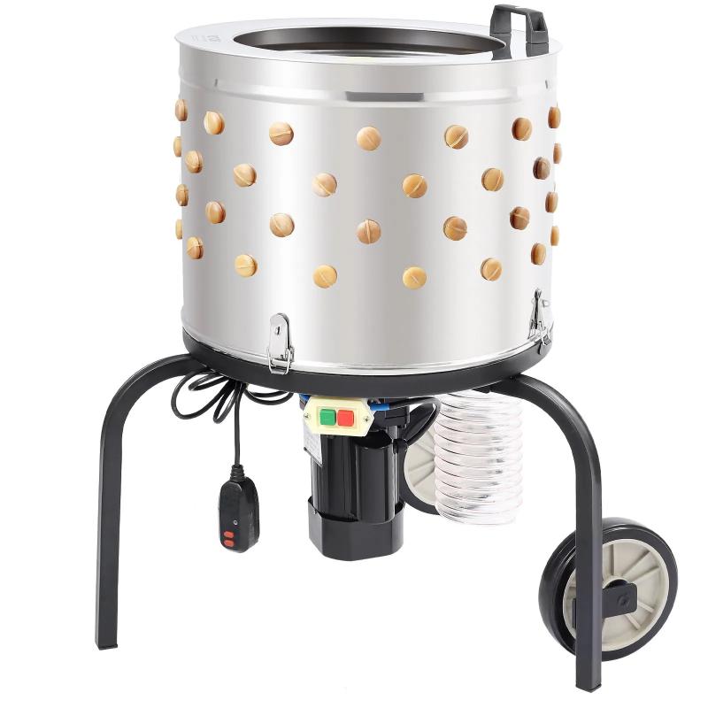 Csirke koppasztó gép, Baromfiszedő Dobhúzó 550Wm 2–4 csirke kopasztására alkalmas