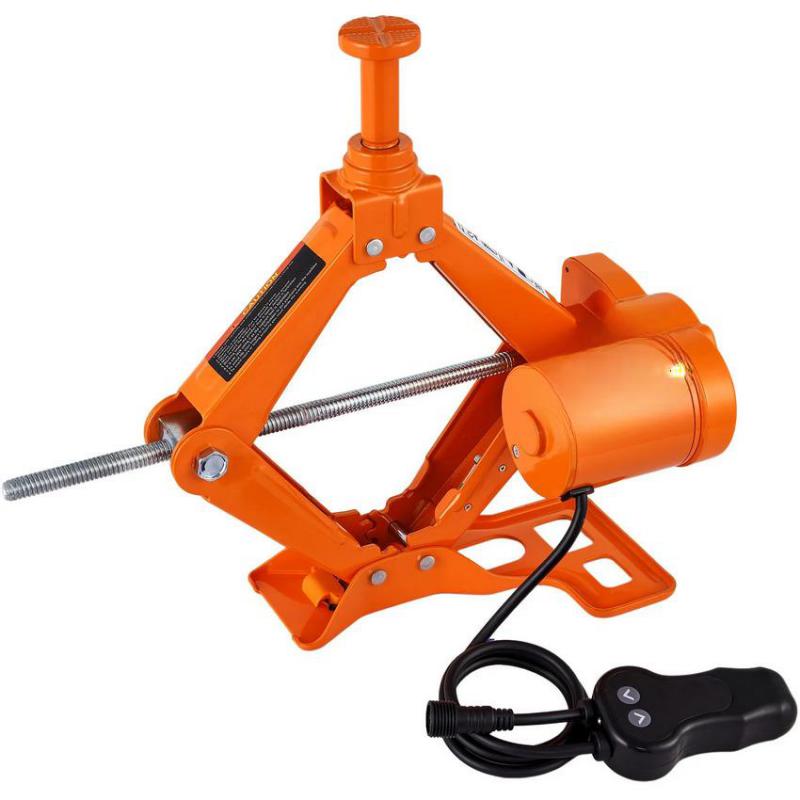 Elektromos autóemelő kompresszorral 3 tonnás 12V, 130–370 mm és 170–420 mm emelési tartomány