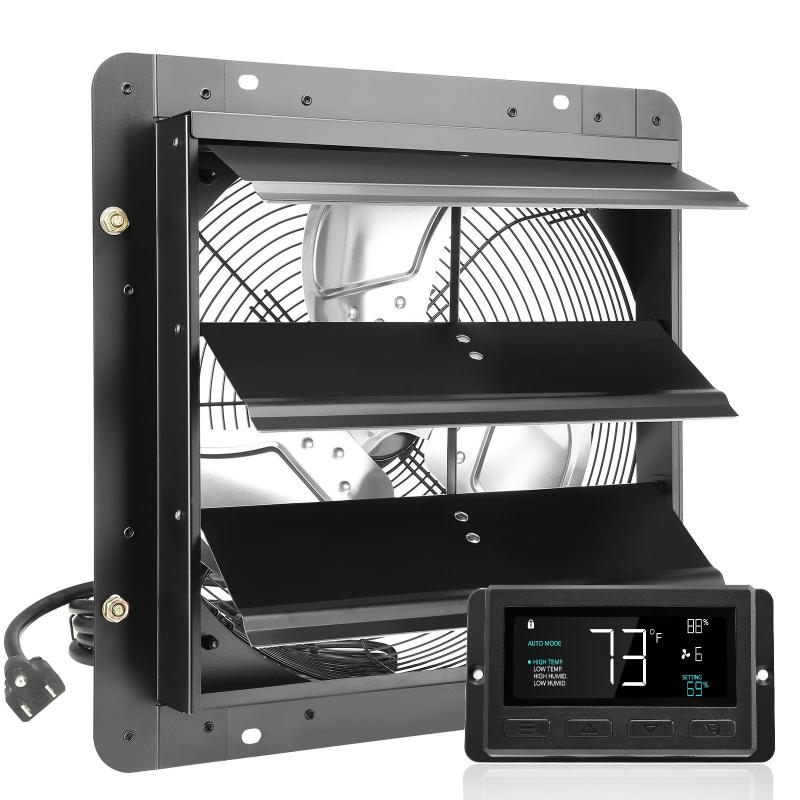 Elszívó ventilátor, szellőztető – 356 mm, 30 W