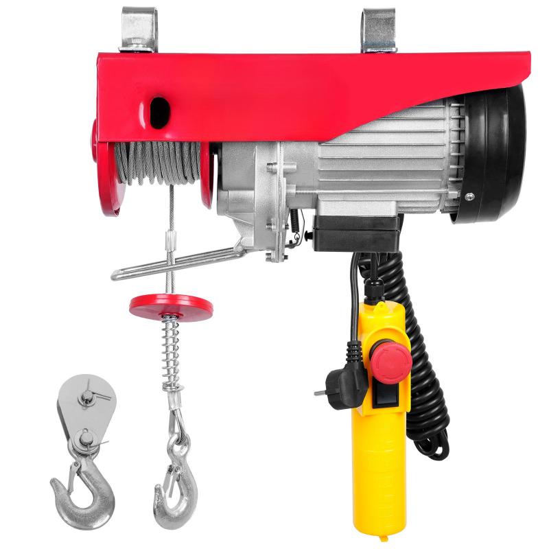 Emelőcsörlő – 600 kg teherbírású, 12 m emelési magasságú, 1150 W teljesítményű, ipari és háztartási felhasználásra