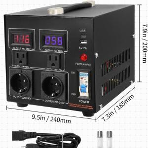 1000 VA feszültségátalakító, inverter 110/220 V, USB port