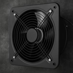 107 W teljesítményű axiális elszívó ventilátor – fémházas axiális szellőztető, 300 mm lapátátmérővel, 2850 m³/óra légszállítással