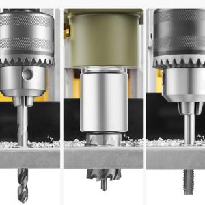 1200 W-os mágneses fúrógép, 12 500 N erővel, 40 mm-es fúrással