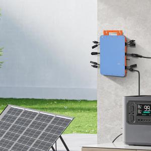 1200W-os napelemes hálózati Micro Inverter  vízálló IP67-es, WiFi