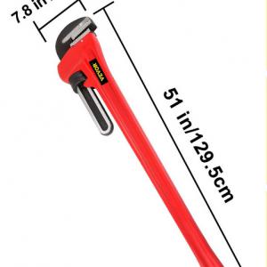 129,5 cm-es nagy teherbírású öntöttvas csőkulcs