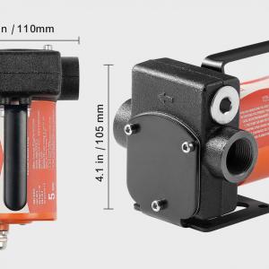12V-os dízel üzemanyag-szivattyú automata töltőpisztollyal 19 liter/perc