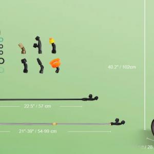 15 literes akkumulátoros háti permetező – 12 V / 7,2 Ah, 0–6,5 bar, 3,6 liter/perc