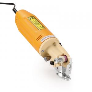 170 W-os szövetvágó szabász gép – 70 mm-es ötvözött acél pengével, 25 mm-es vágási kapacitással, automatikus késélezéssel