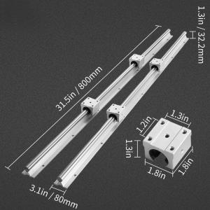 2 db Lineáris Vezetősínkészlet SBR16, 800 mm