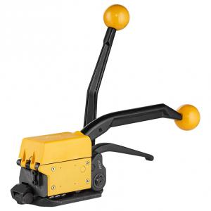 3 az 1-ben kézi acélpántoló szerszám – feszítés, krimpelés és vágás egy eszközben, 13–19 mm széles acélpántokhoz