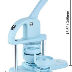 3 az 1-ben kitűzőkészítő gép 25 / 32 / 58 mm-es méretekhez, komplett tartozékkészlettel