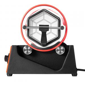 3 kg kapacitású ékszerpolírozó forgópohár – polikarbonát tartály, kétirányú forgás, 5 sebességfokozat, 10–60 perces időzítő, ipari kivitel