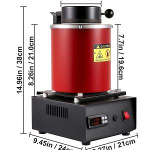 3 kg-os Digitális Elektromos Olvasztógép