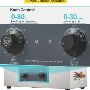 30 L Ultrahangos tisztítógép 40 kHz ékszertisztító és alkatrészmosó