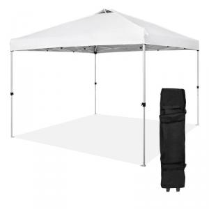 3x3 m Pop-up összecsukható rendezvénysátor hordozótáskával, UV védelem + AJÁNDÉK viharvédelem fehér
