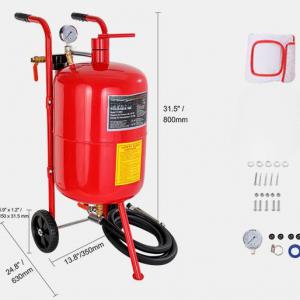 40 l-es Homokfúvó berendezés sűrített levegővel