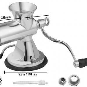 8-as Kézi Húsdaráló Rozsdamentes Acél