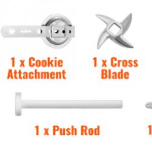 8-as Kézi Húsdaráló Rozsdamentes Acél