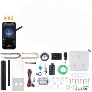 8 kW-os dízel állófűtés 12–24 V DC táplálással, távirányítós és LCD vezérléssel járművekhez és mobil alkalmazásokhoz másolata másolata