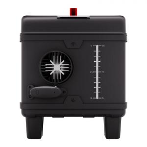 8 kW teljesítményű, DC 12–24 V kompatibilis dízel légfűtőberendezés ≥96% hatásfokkal, 0,18–0,4 l/óra fogyasztással, beépített CO-riasztóval és Bluetooth vezérléssel