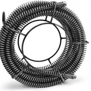 850 W ipari csőtisztító, csőgörény, lefolyótisztító gép – duguláselhárító készülék spirálokkal és 12 fejjel, Ø20–200 mm csövekhez