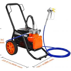 Airless membrános festékszóró – 1700 W, 3,5 l/perc, 207 bar