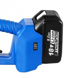 Akkumulátoros elektromos pántológép 9–16 mm-es PP/PET pántszalaghoz – 3200 N, 2 × 5000 mAh