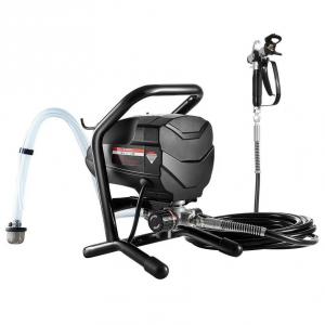 Álló  650 W-os festékszóró – 206 bar hosszabbító rúddal és tisztítókészlettel beltéri/kültéri felületekhez