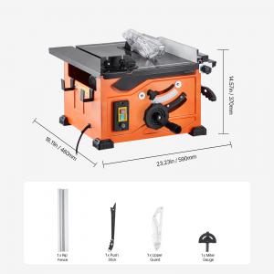 Asztali fűrész, körfűrész  1200W, 225 mm