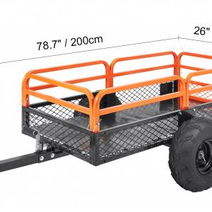 ATV, traktor pótkocsi utánfutó nagy teherbírású 680 kg