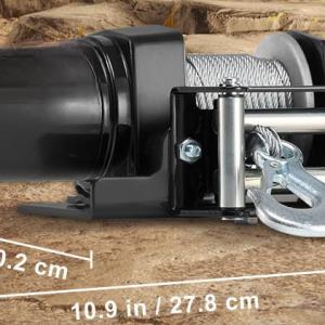 ATV,teherautó csörlő 900 kg-os 12 V / 0,7 kW motorral