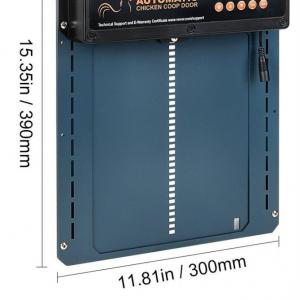 Automata Csirkeól, tyúkól Ajtó Nyitó, időzítővel, fényérzékelővel, LCD kijelzővel