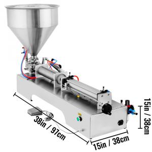 AUTOMATA FOLYADÉKTÖLTŐ GÉP 50-500 ml TÖLTÉSI KAPACITÁSSAL