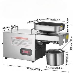 Automata olajprés – 850W -1,5 kg  olaj/óra