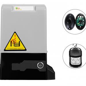 Automata tolókapu-mozgató rendszer – 600 kg kapusúlyig, 12 m kapuhosszhoz, 370 W rézmotorral, távirányítós vezérléssel és biztonsági védelemmel