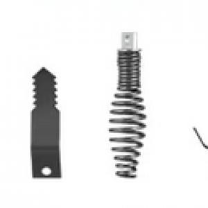 Automatikus Adagolású Lefolyó- és Csőtisztító Gép ,csőgörény – 420 W, 15 m × 9,5 mm Acélmagos Kábellel, 4 Cserélhető Vágófejjel, 50–100 mm Átmérőjű Csövekhez