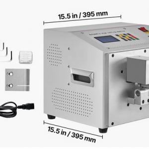Automatikus csővágó gép 1–20 mm átmérő, max. 100 000 mm vágási hossz, LCD kijelző 500W