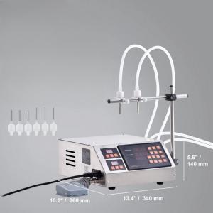 Automatikus palacktöltő, folyadéktöltő gép 5–650 ml kapacitású– perisztaltikus szivattyús, digitális vezérlésű folyadéktöltő rendszer