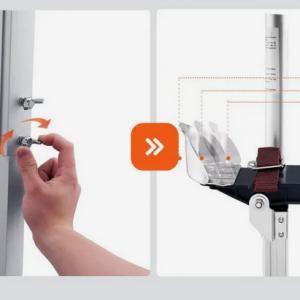 Bandázsoló festő gólyaláb 91- 127 cm