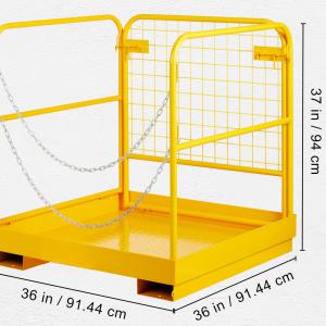 Biztonsági ketrec villástargoncához láncos bejárattal terhelés max 544 kG