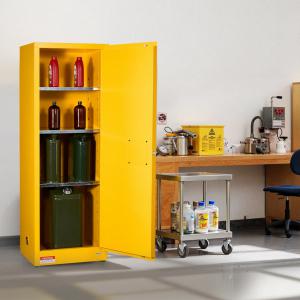 Biztonsági tárolószekrény – 59 x 46 x 165,1 cm  87 liter