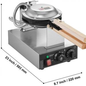 Buborék gofri sütő 220V