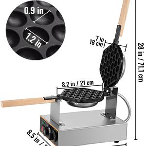 Buborék gorfri sütő 220V