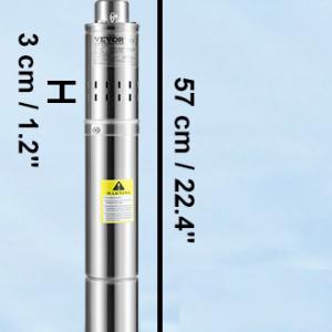 Búvárszivattyú 550 W 35 l/perc 20 m