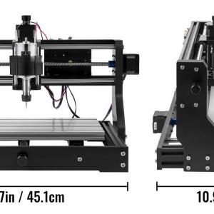 CNC 300×180×45 mm-es CNC gép GRBL vezérlésű mini gravírozó offline vezérlővel